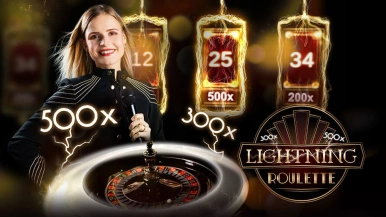 Lightning Roulette game artwork